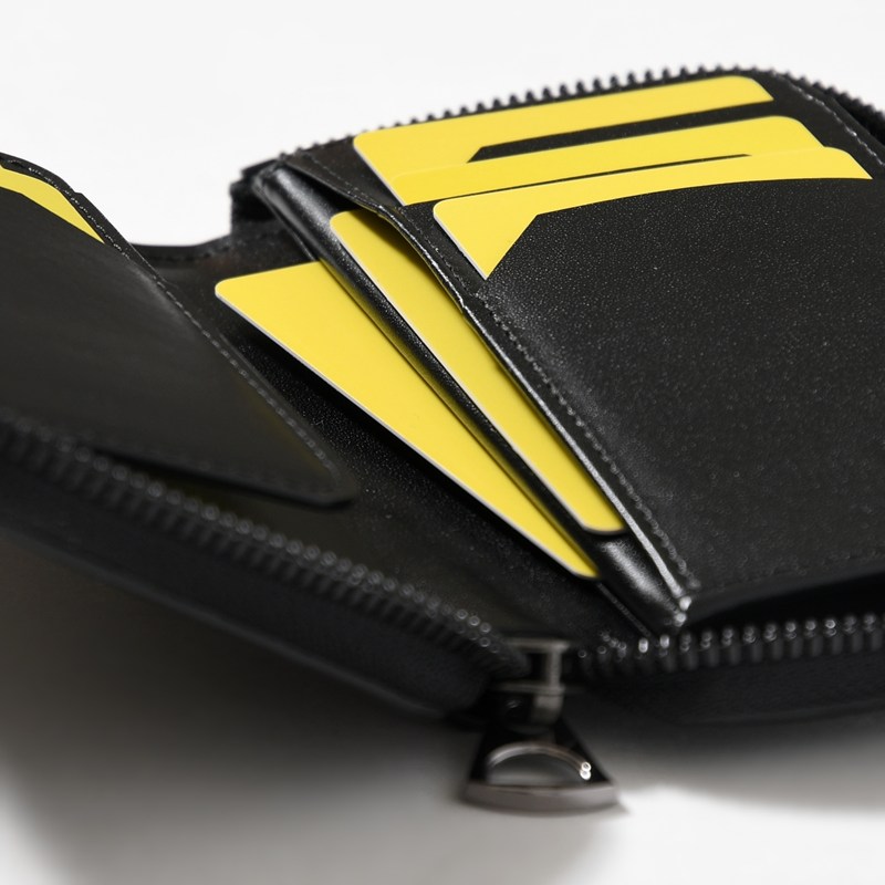 CRISTY SMART MID WLT .5 / CROCO BK COLLECTION -BLACK-