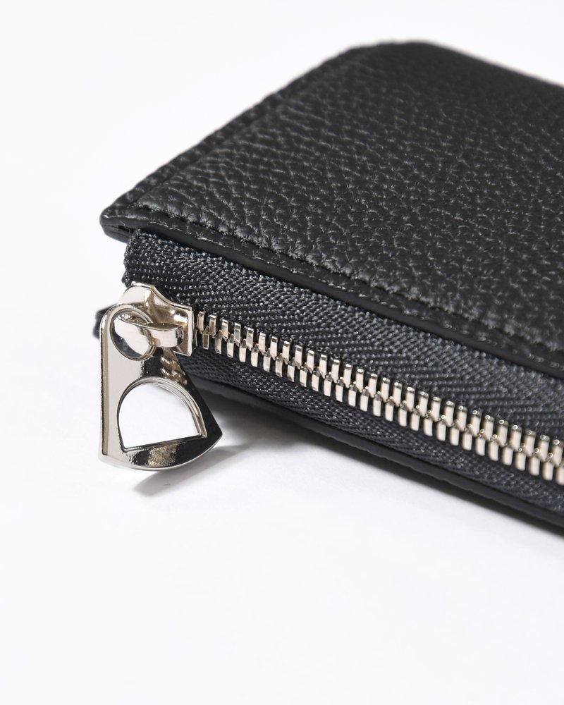 CRISTY KEY CARD CASE / DIPLO FJORD -BLACK-