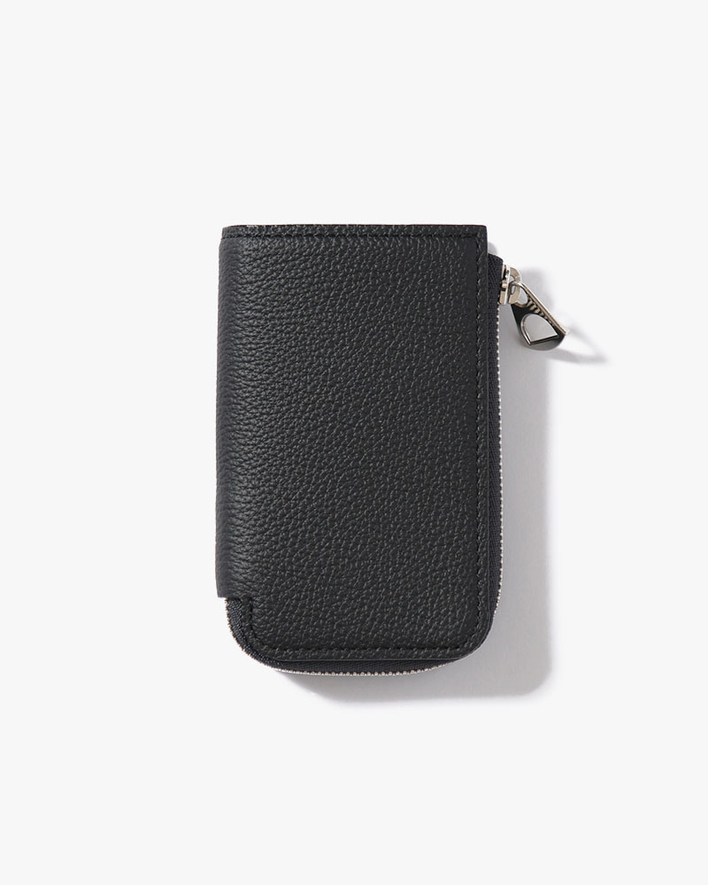 CRISTY KEY CARD CASE / DIPLO FJORD -BLACK-
