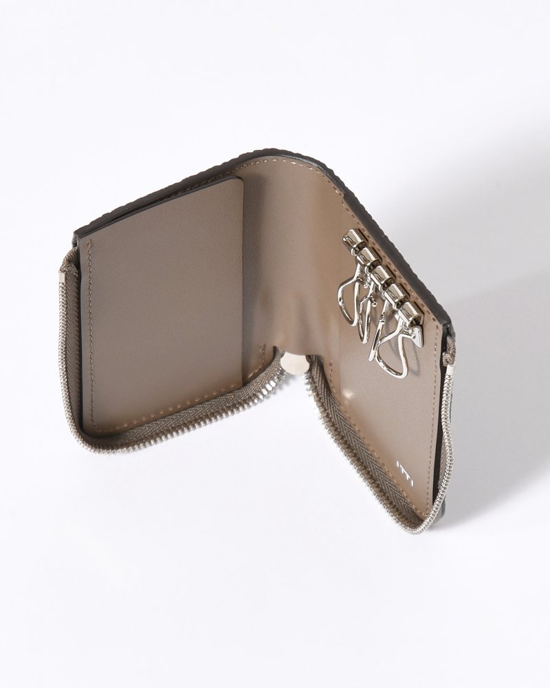 CRISTY KEY CARD CASE / DIPLO FJORD -TAUPE-