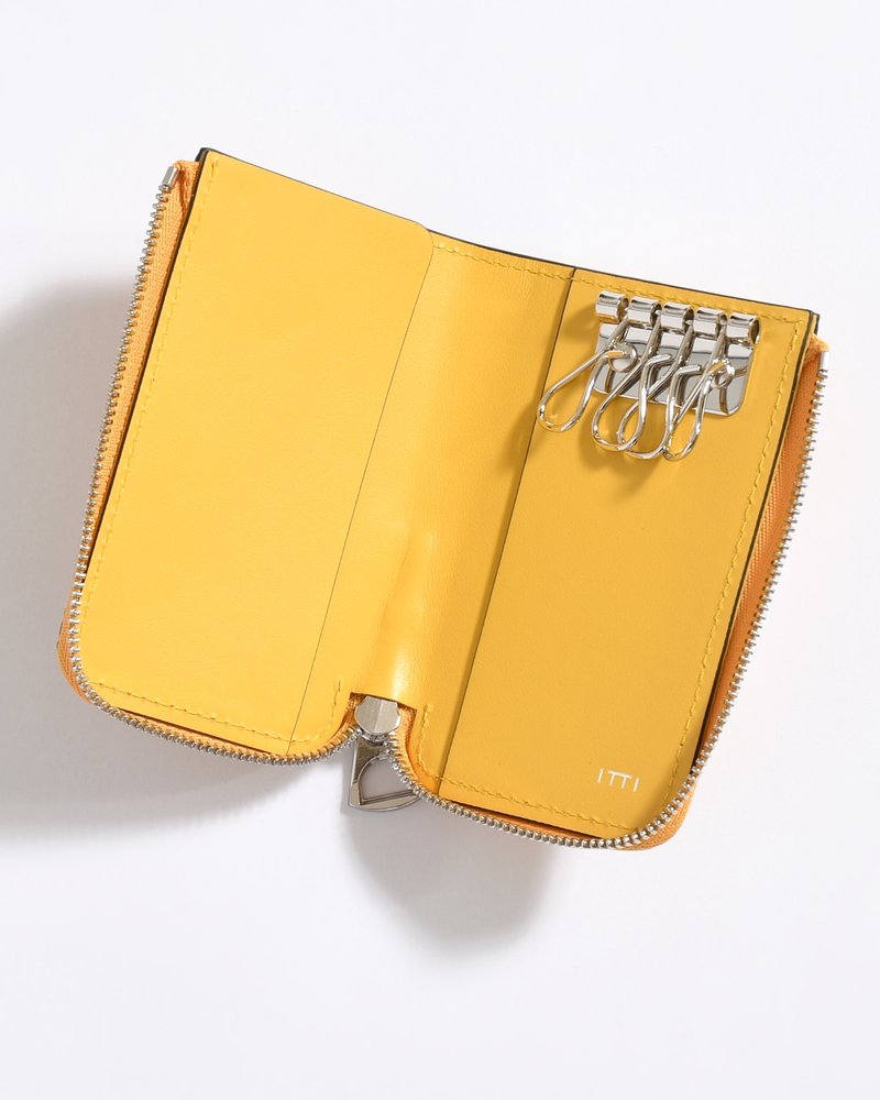 CRISTY KEY CARD CASE / DIPLO FJORD -YELLOW-