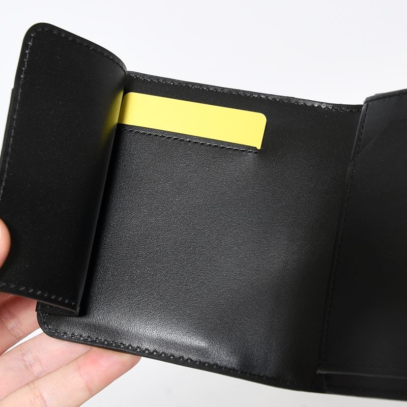 CRISTY WIND COMPACT WLT / CROCO -BLACK-