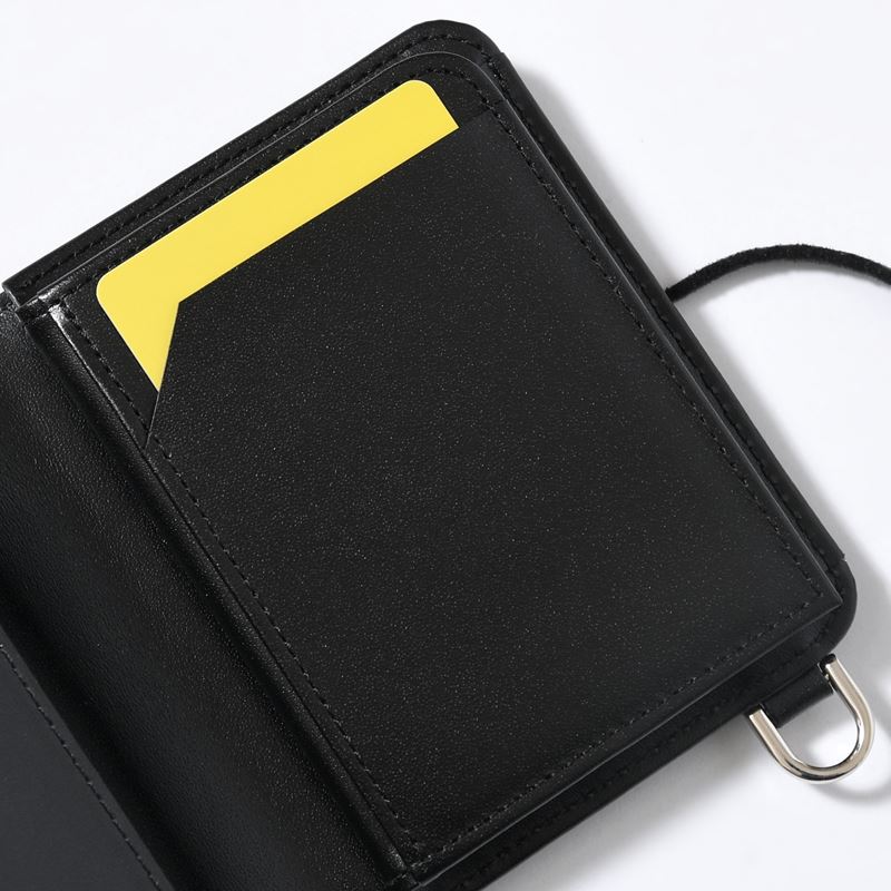 CRISTY WIND COMPACT WLT / CROCO -BLACK-