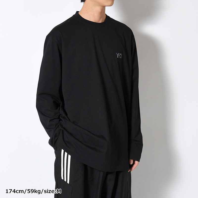 U LS TEE -BLACK-