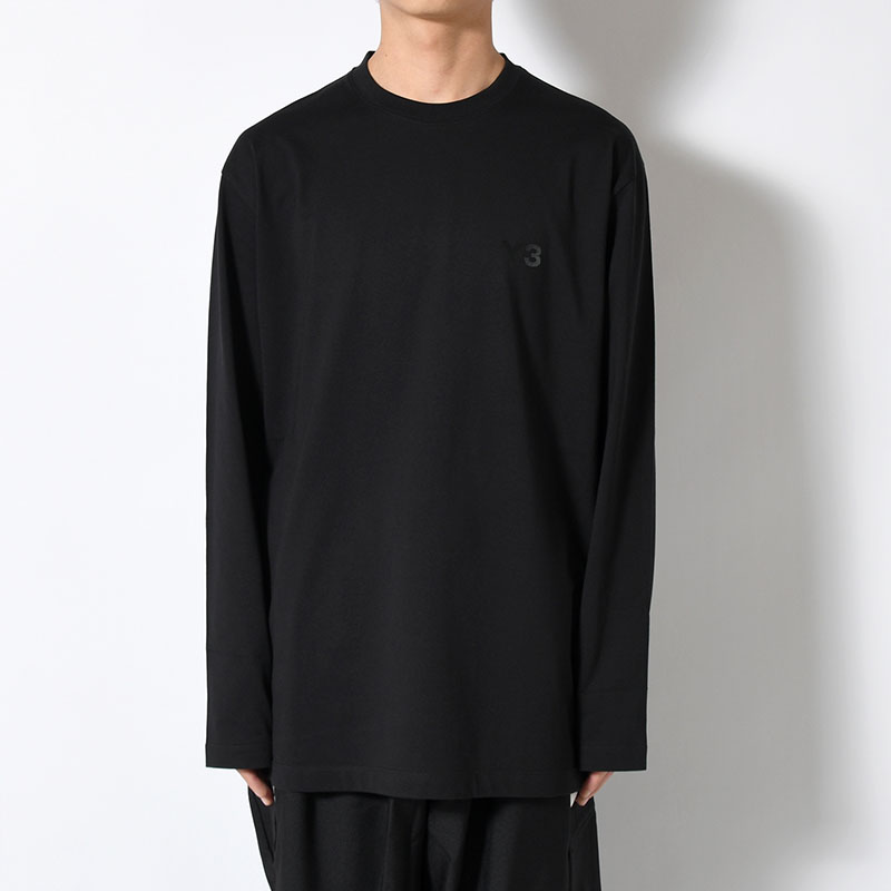 U LS TEE -BLACK-
