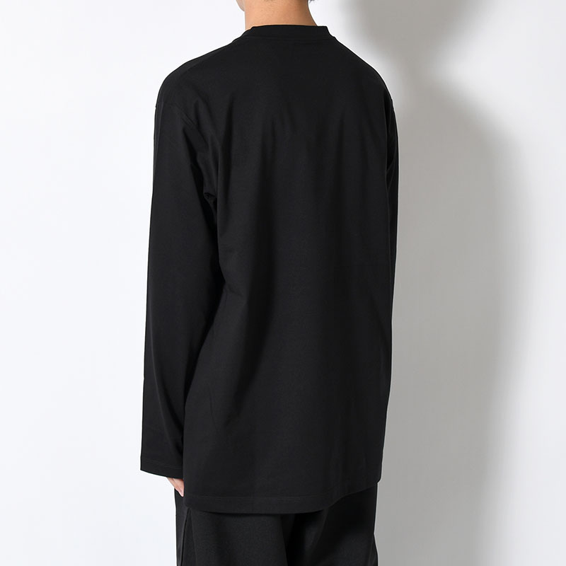 U LS TEE -BLACK-