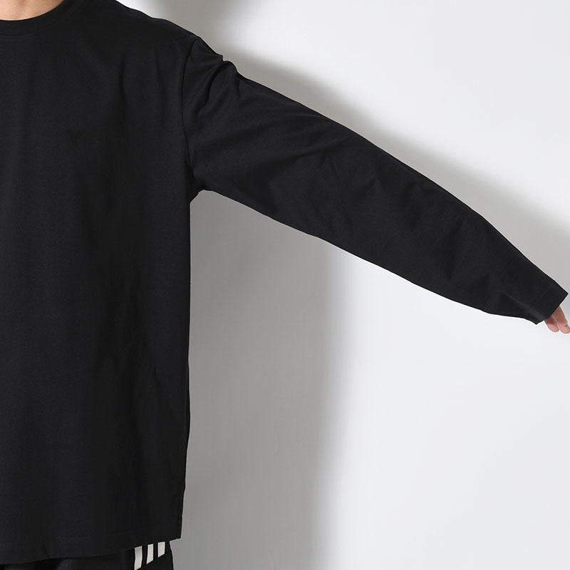 U LS TEE -BLACK-