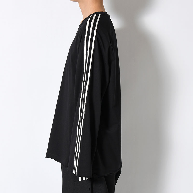 RE 3S LS TEE -BLACK-