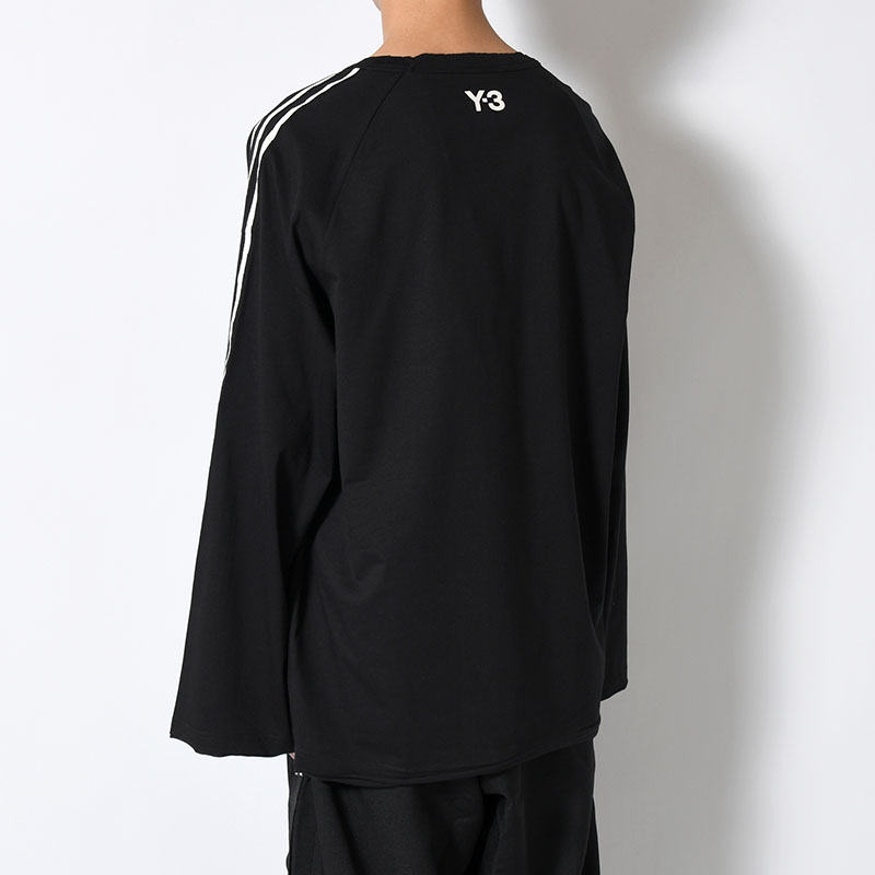RE 3S LS TEE -BLACK-