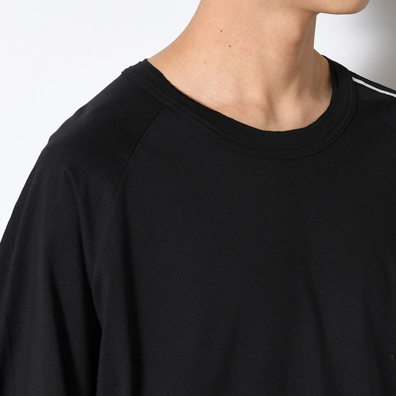 RE 3S LS TEE -BLACK-