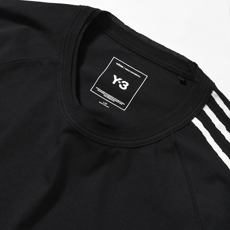 RE 3S LS TEE -BLACK-