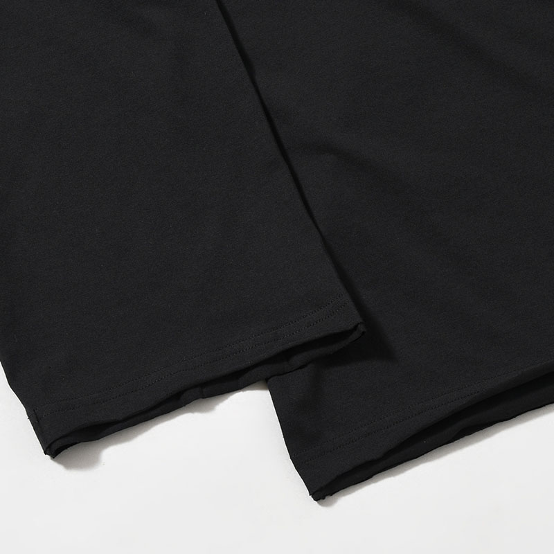 RE 3S LS TEE -BLACK-