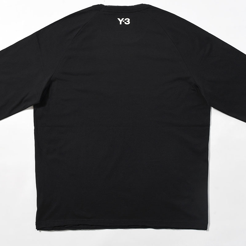 RE 3S LS TEE -BLACK-