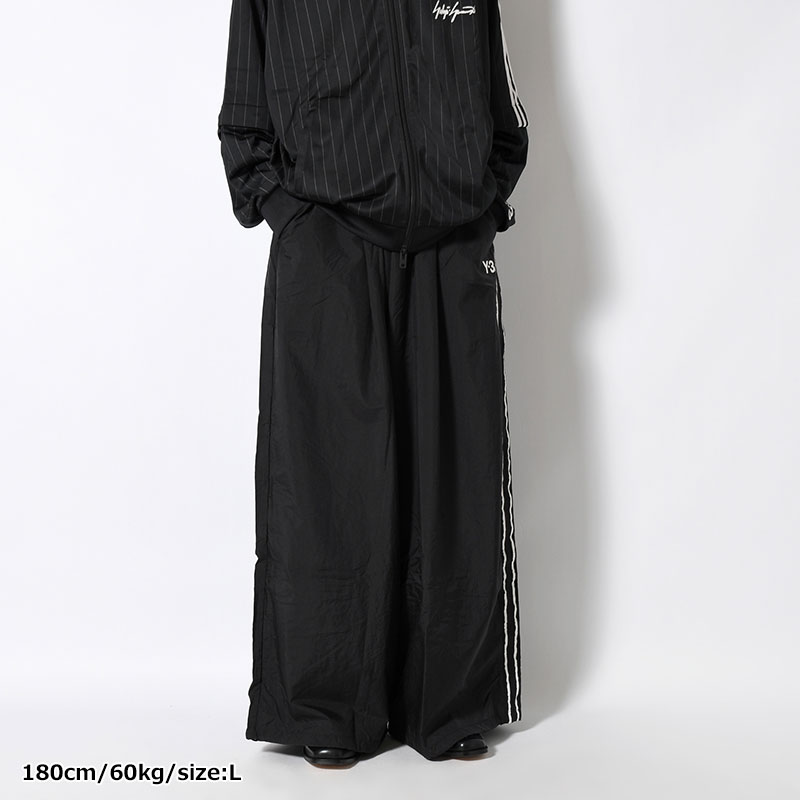 RE 3S WIDE PANTS -BLACK-