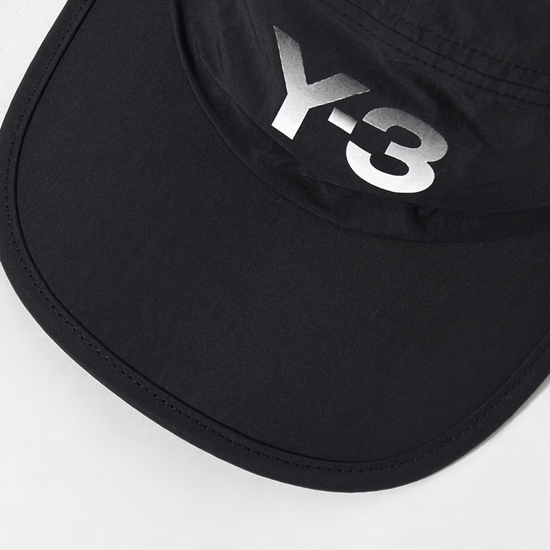 Y-3 RUN CAP -BLACK-