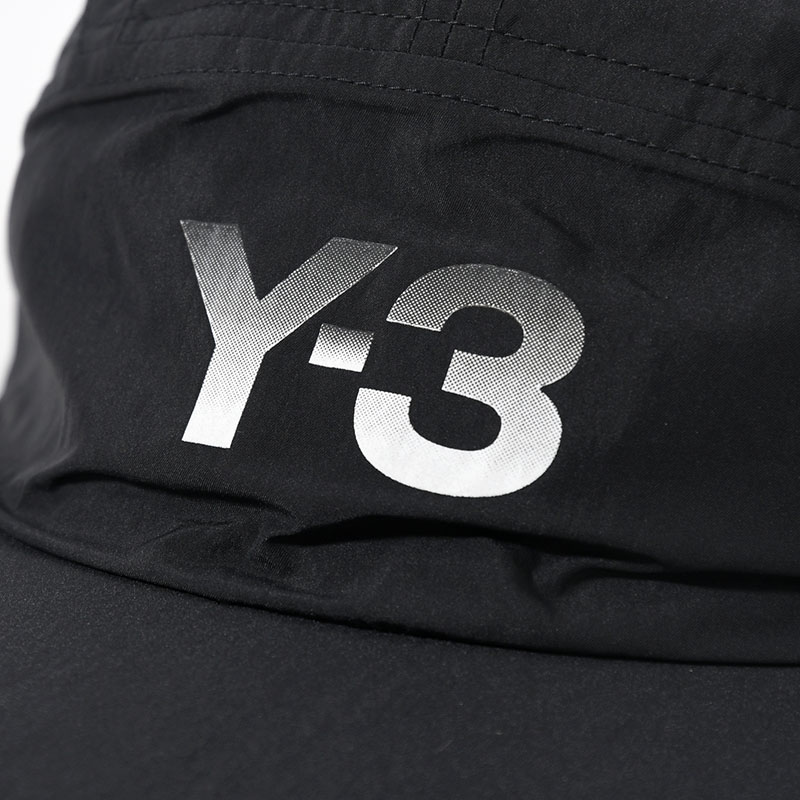 Y-3 RUN CAP -BLACK-