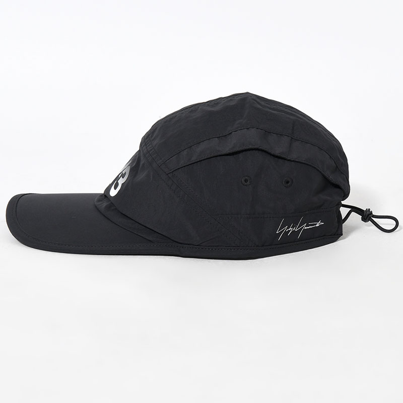 Y-3 RUN CAP -BLACK-
