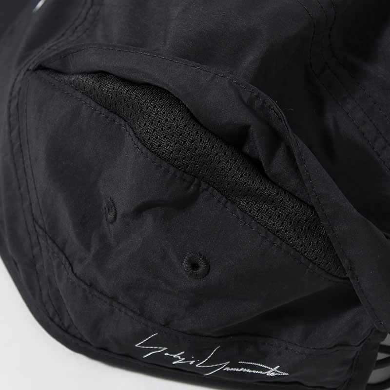 Y-3 RUN CAP -BLACK-