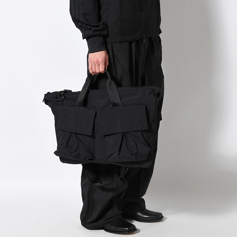 UTILITY MESSENGER BAG -BLACK-