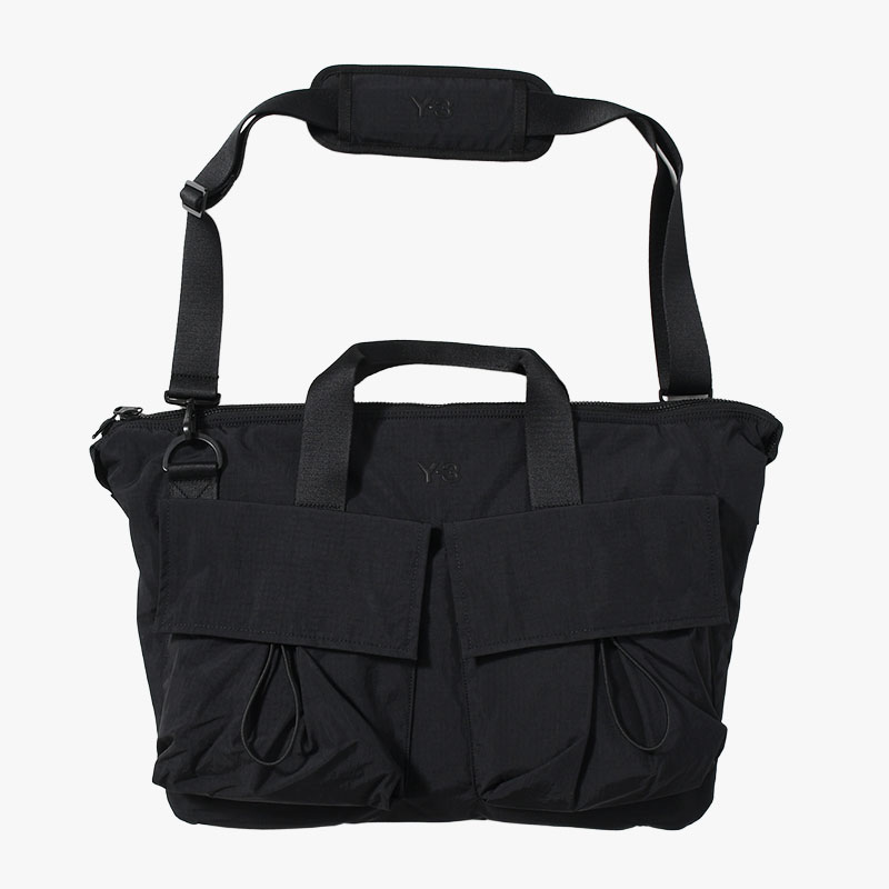 UTILITY MESSENGER BAG -BLACK-