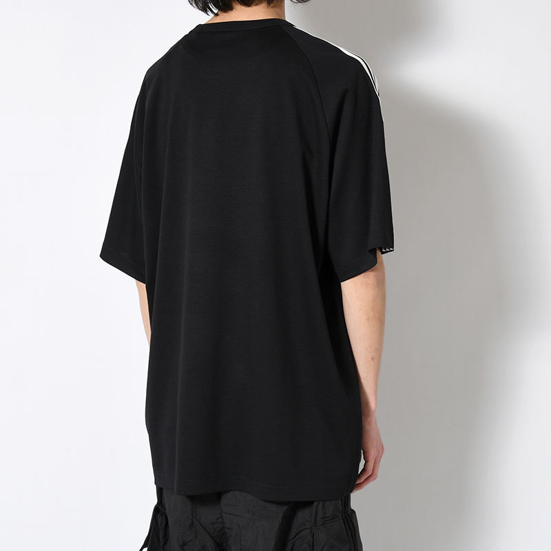 U WIRE T-SHIRT -BLACK-