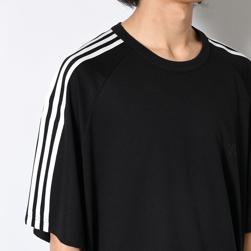 U WIRE T-SHIRT -BLACK-