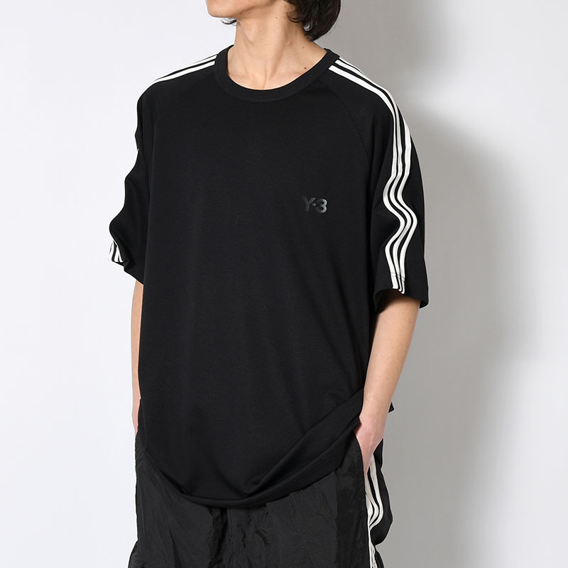 U WIRE T-SHIRT -BLACK-