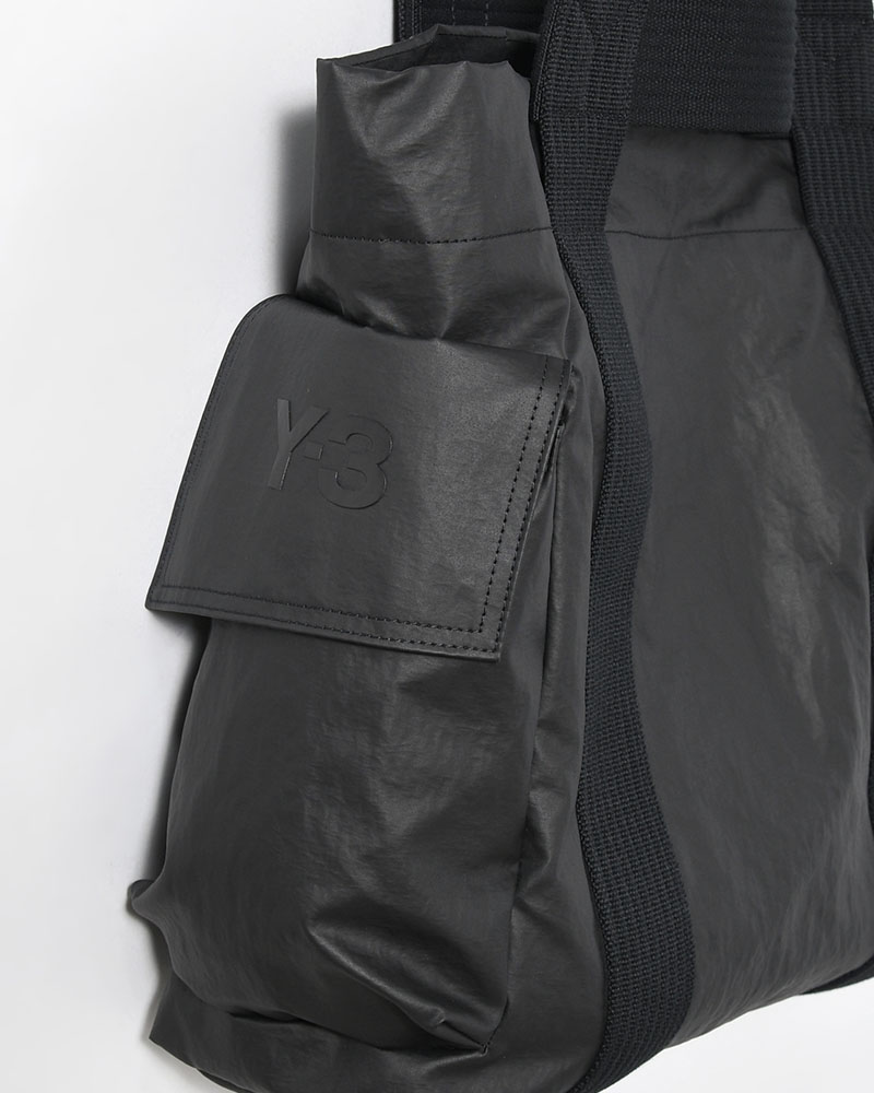 Y-3 TOTE BAG -BLACK-