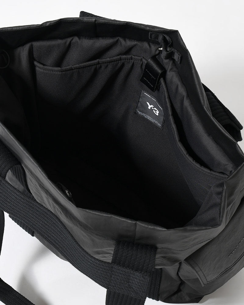 Y-3 TOTE BAG -BLACK-