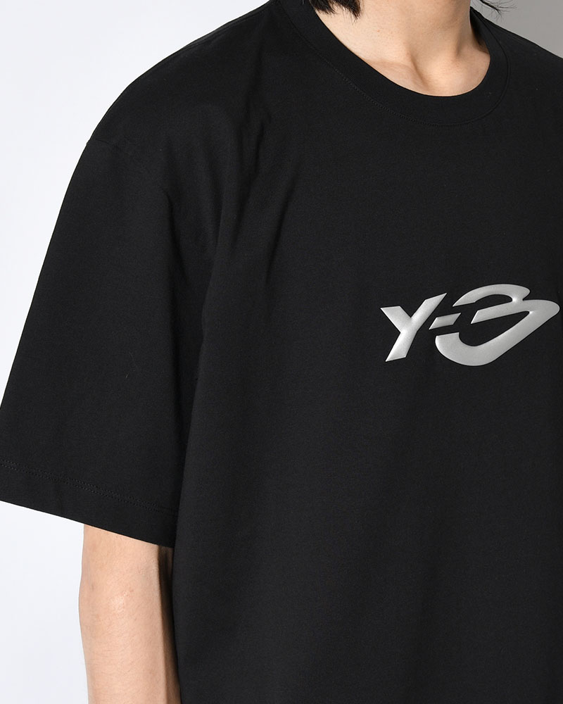 LOGO SS TEE -BLACK-