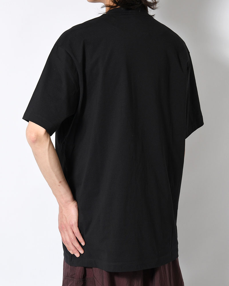 LOGO SS TEE -BLACK-