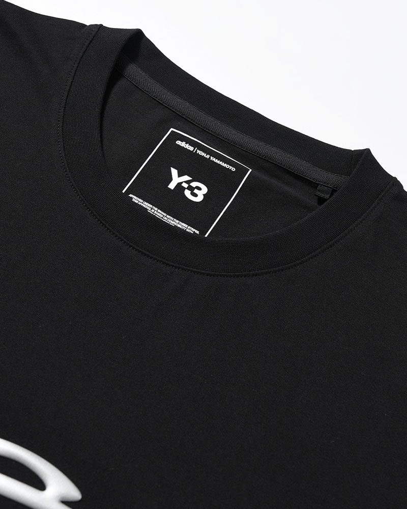LOGO SS TEE -BLACK-