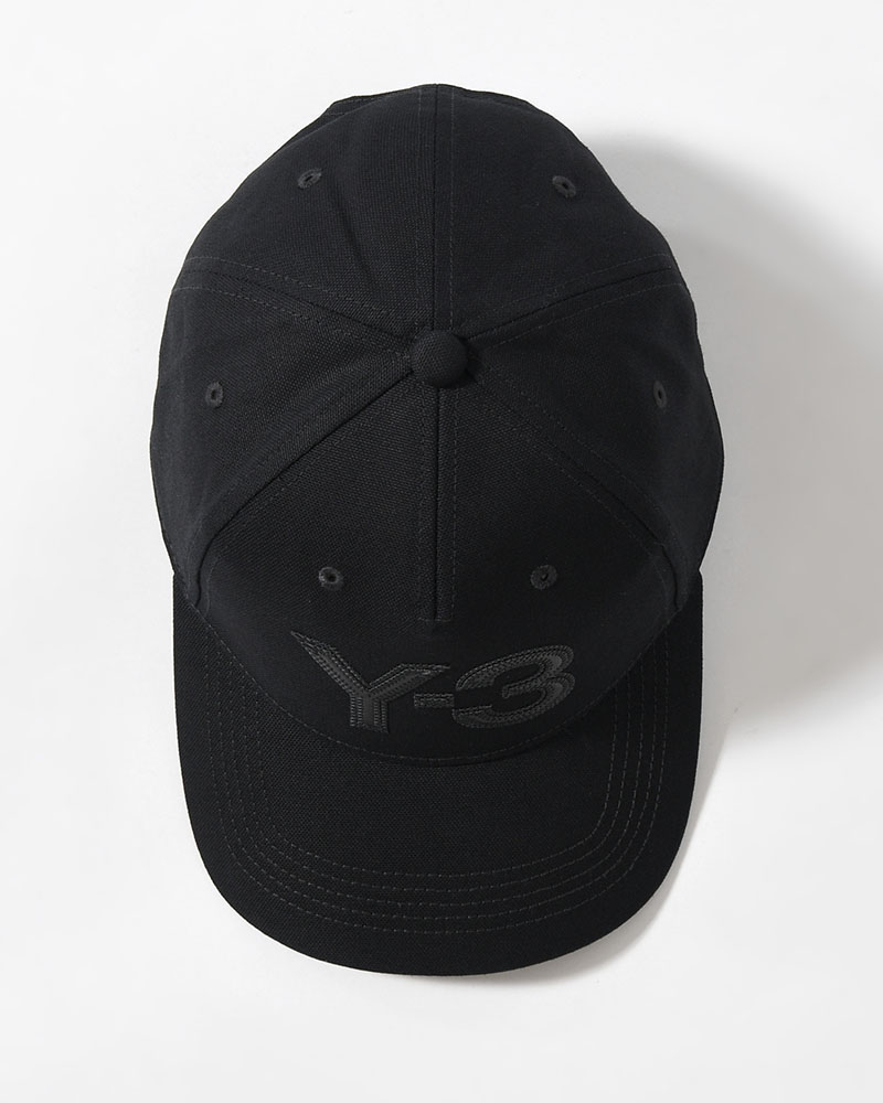 Y-3 LOGO CAP -BLACK/BLACK-