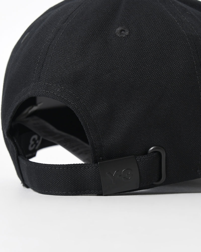 Y-3 LOGO CAP -BLACK/BLACK-