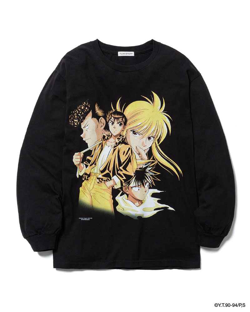 "MULTI" LS TEE(x幽遊白書) -BLACK-