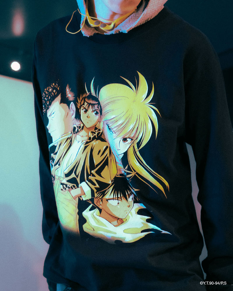 "MULTI" LS TEE(x幽遊白書) -BLACK-