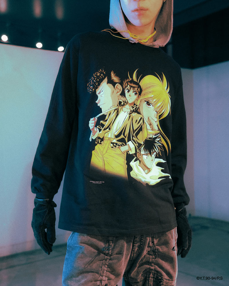 "MULTI" LS TEE(x幽遊白書) -BLACK-