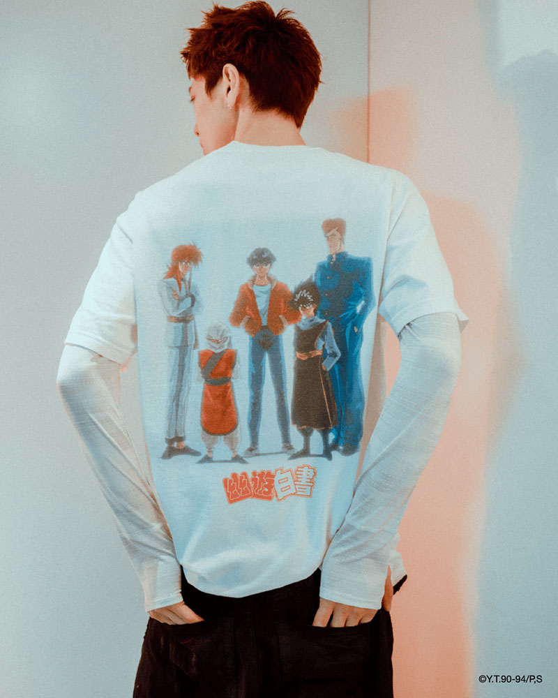 "MULTI" TEE(x幽遊白書) -WHITE-