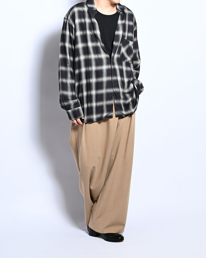 2WAY WRAP PANTS -BEIGE-