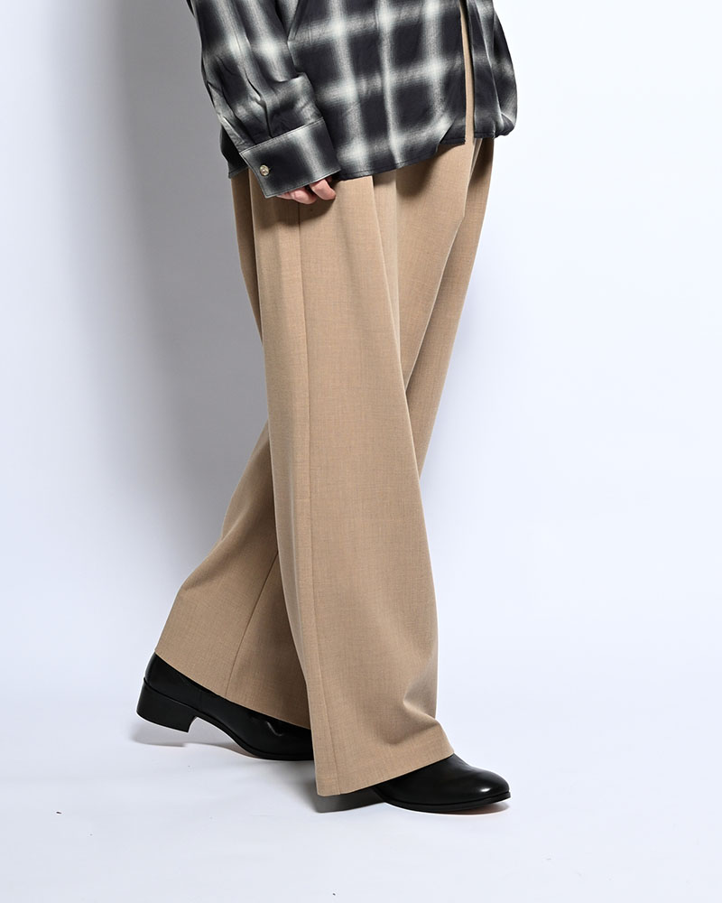 2WAY WRAP PANTS -BEIGE-
