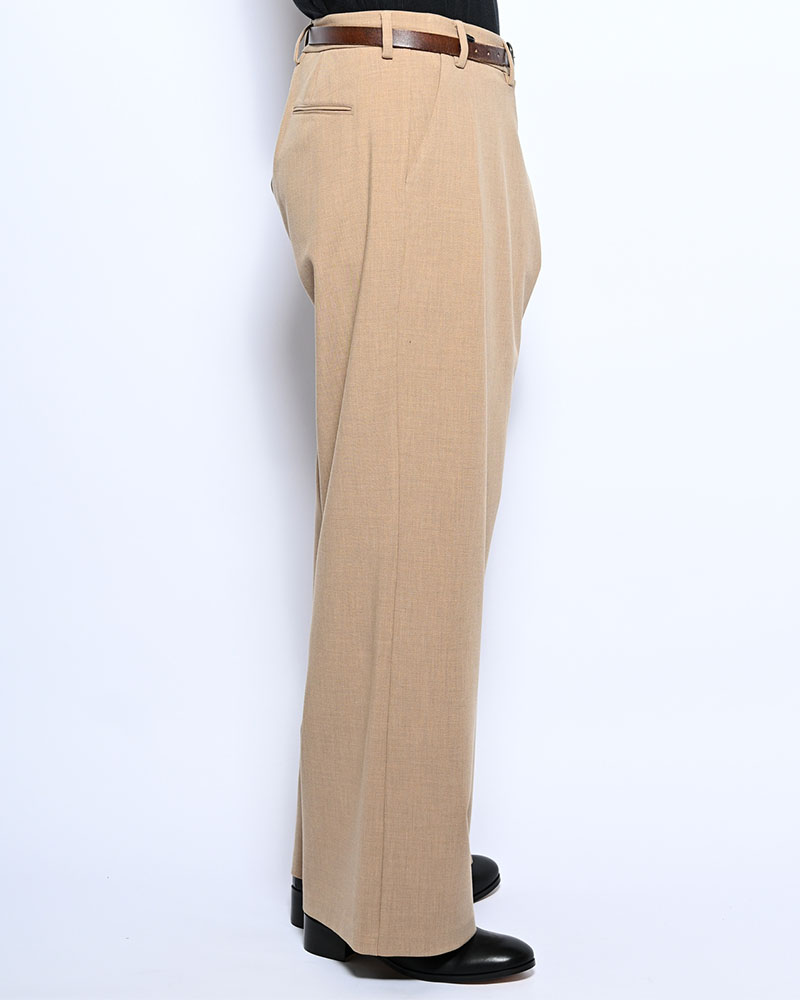 2WAY WRAP PANTS -BEIGE-