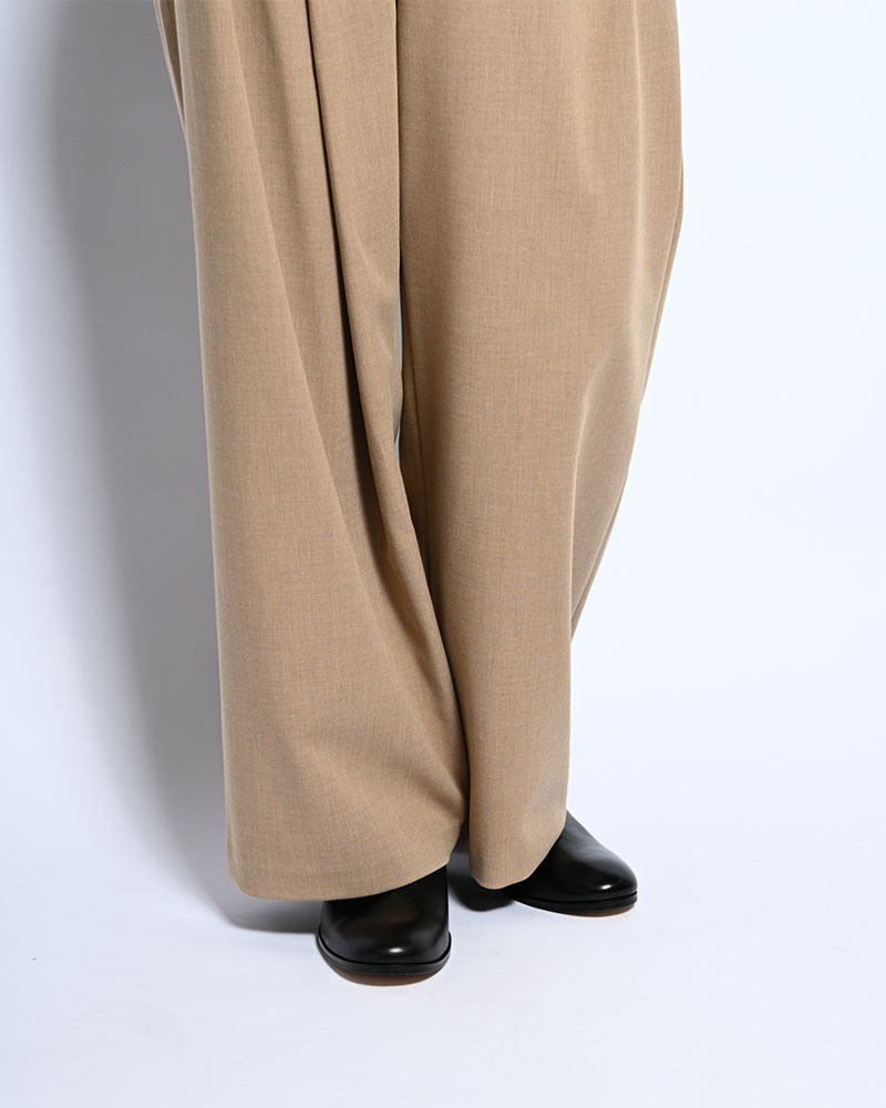 2WAY WRAP PANTS -BEIGE-