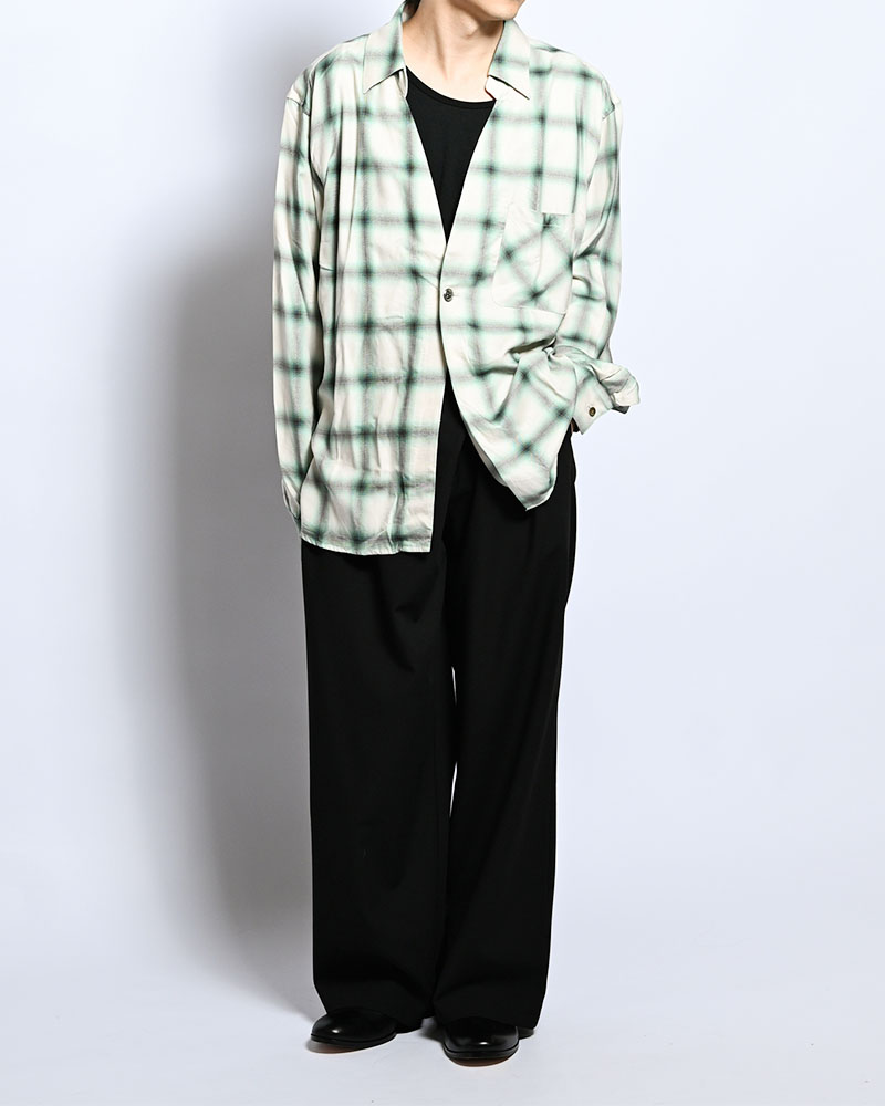 2WAY WRAP PANTS -BLACK-