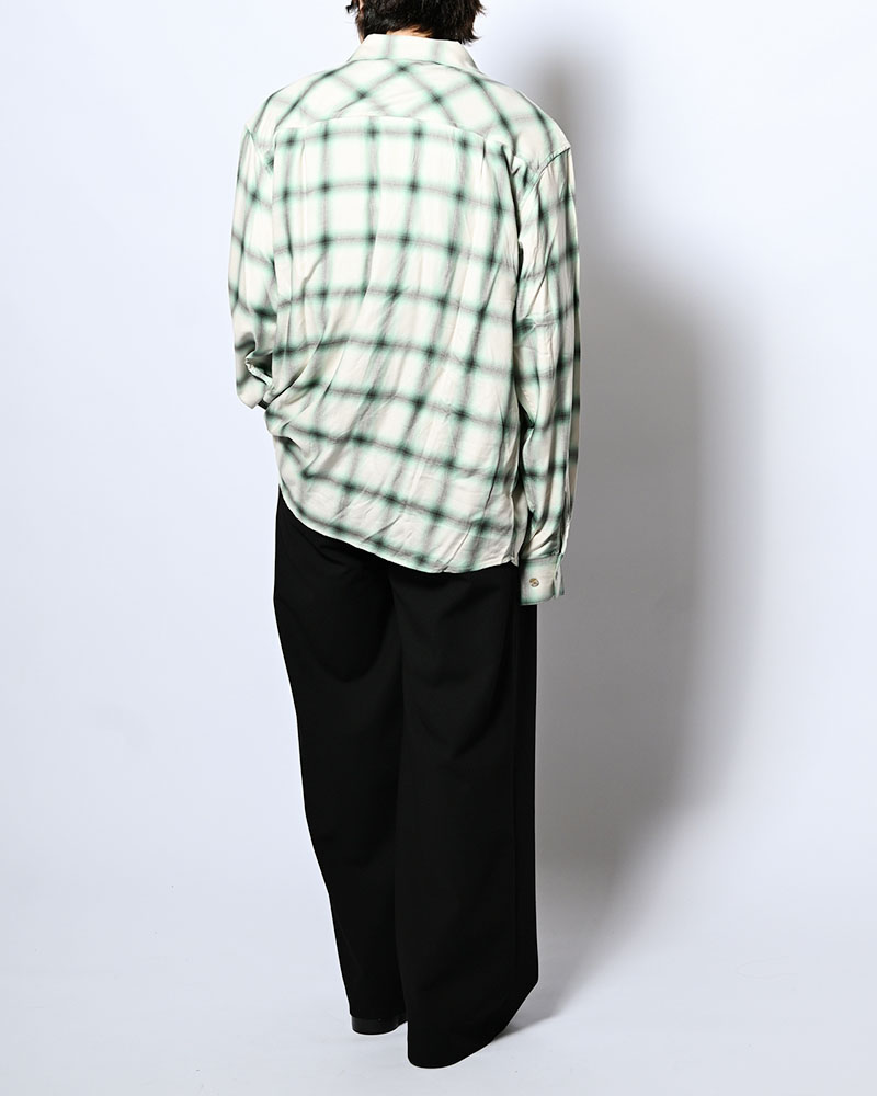 2WAY WRAP PANTS -BLACK-