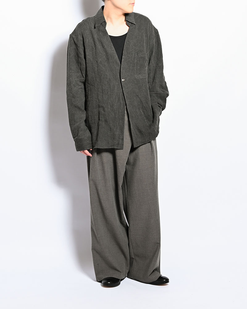 2WAY WRAP PANTS -GREGE-