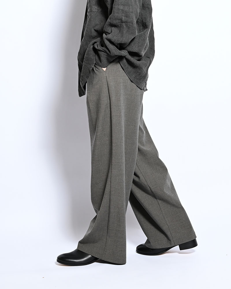2WAY WRAP PANTS -GREGE-