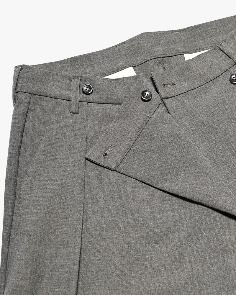 2WAY WRAP PANTS -GREGE-