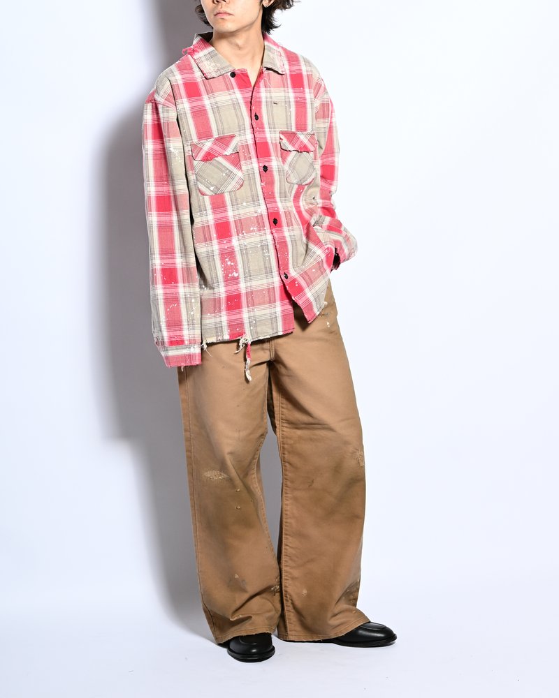 GRUNGE WORKER PANTS -BEIGE-