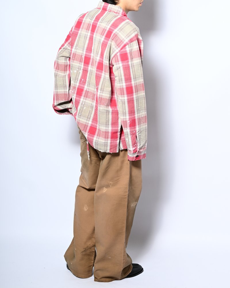 GRUNGE WORKER PANTS -BEIGE-