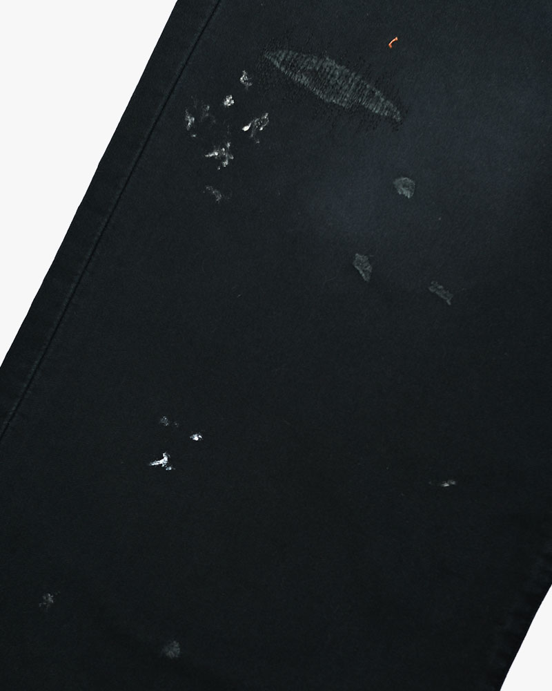GRUNGE WORKER PANTS -BLACK-